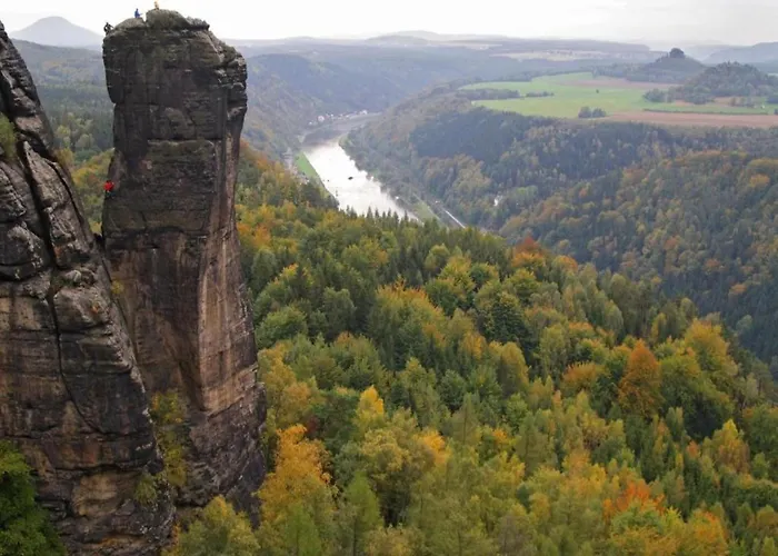 公寓 Gruppenausflug Nach Sebnitz 利希滕海恩